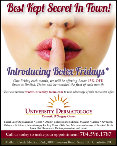Botox Special in Charlotte Botox Special in Charlotte