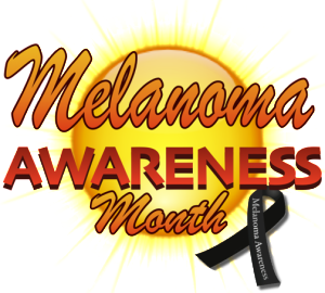 melanoma awareness month button